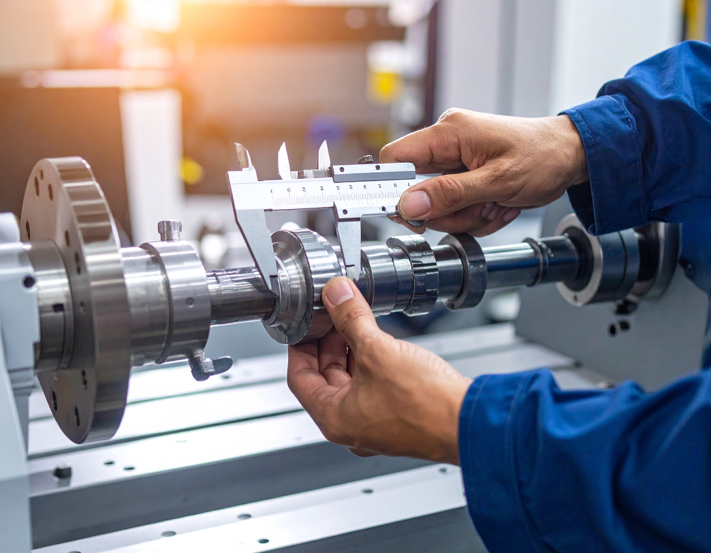Firefly_Measuring a part with Micrometers 878651